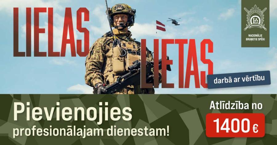 Profesionālā dienesta rekrutēšanas pasākumi